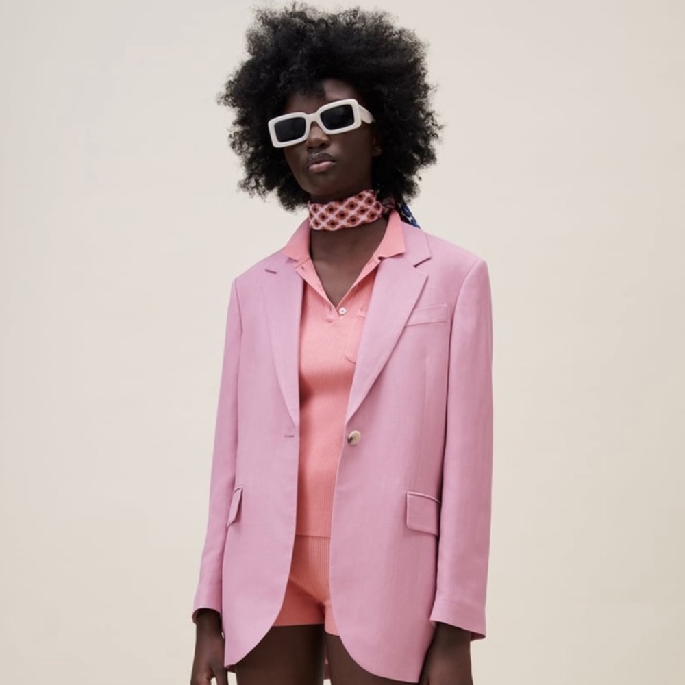 Zara Acetate Sunglasses Cream - Picture 4 of 4